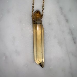 PRATT DADDY 100% REAL CITRINE NECKLACE